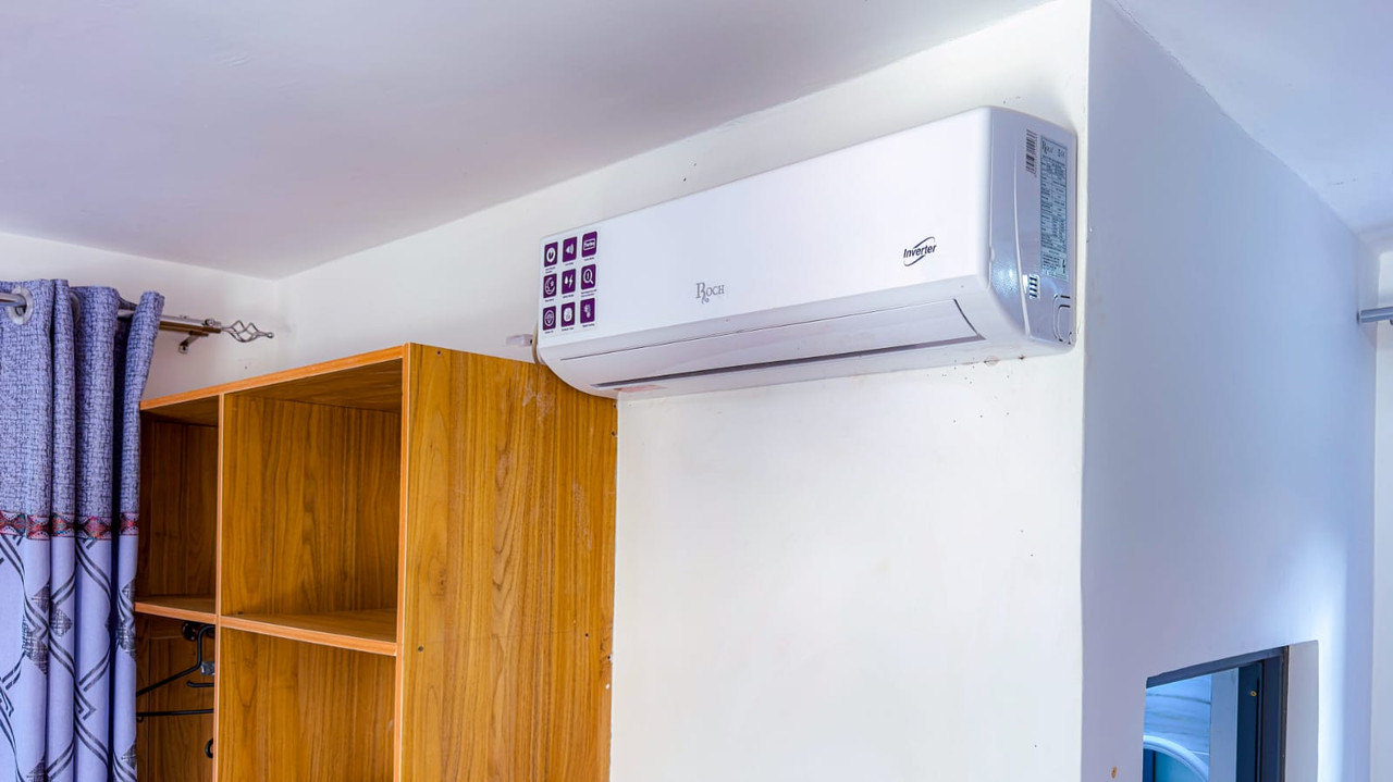 Air-conditioned sleeping area