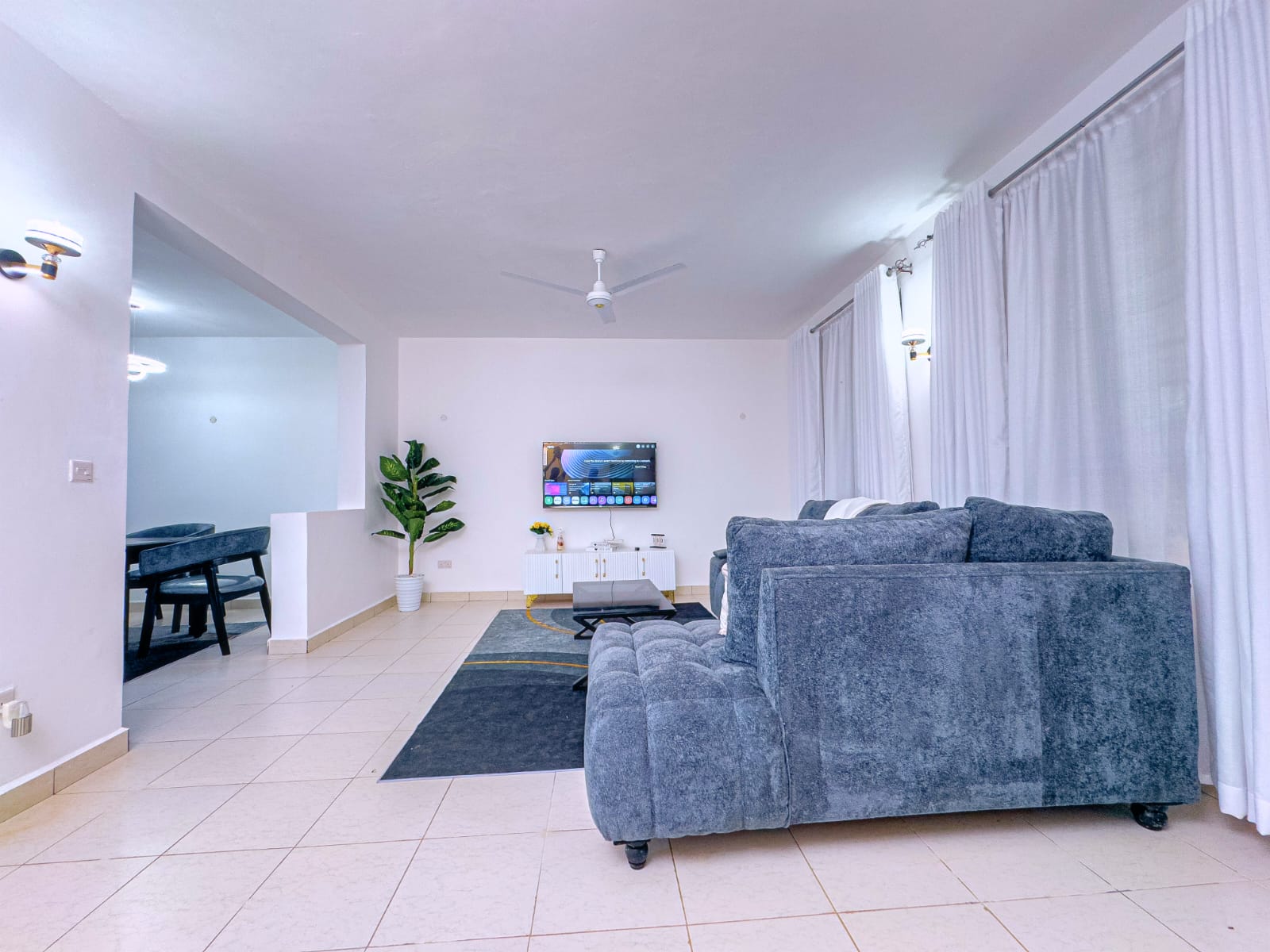 Open-plan living room
