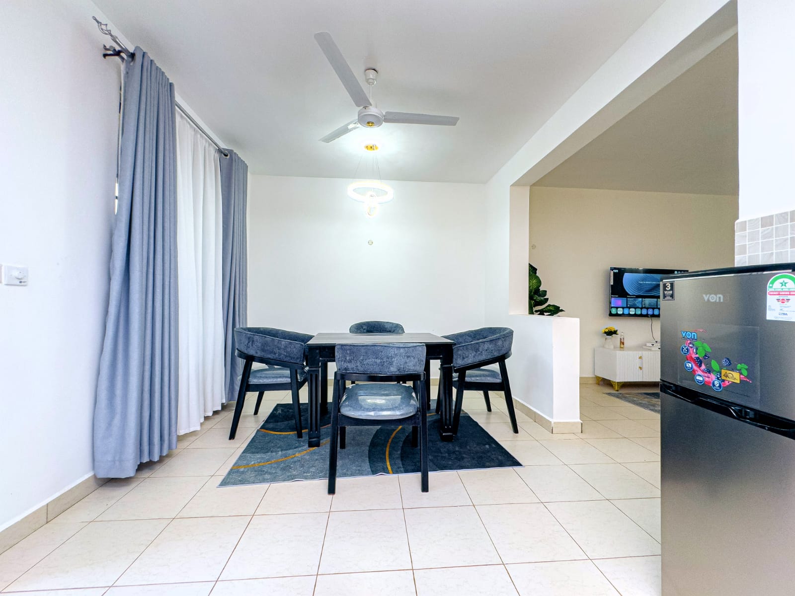 Dining area beside kitchen