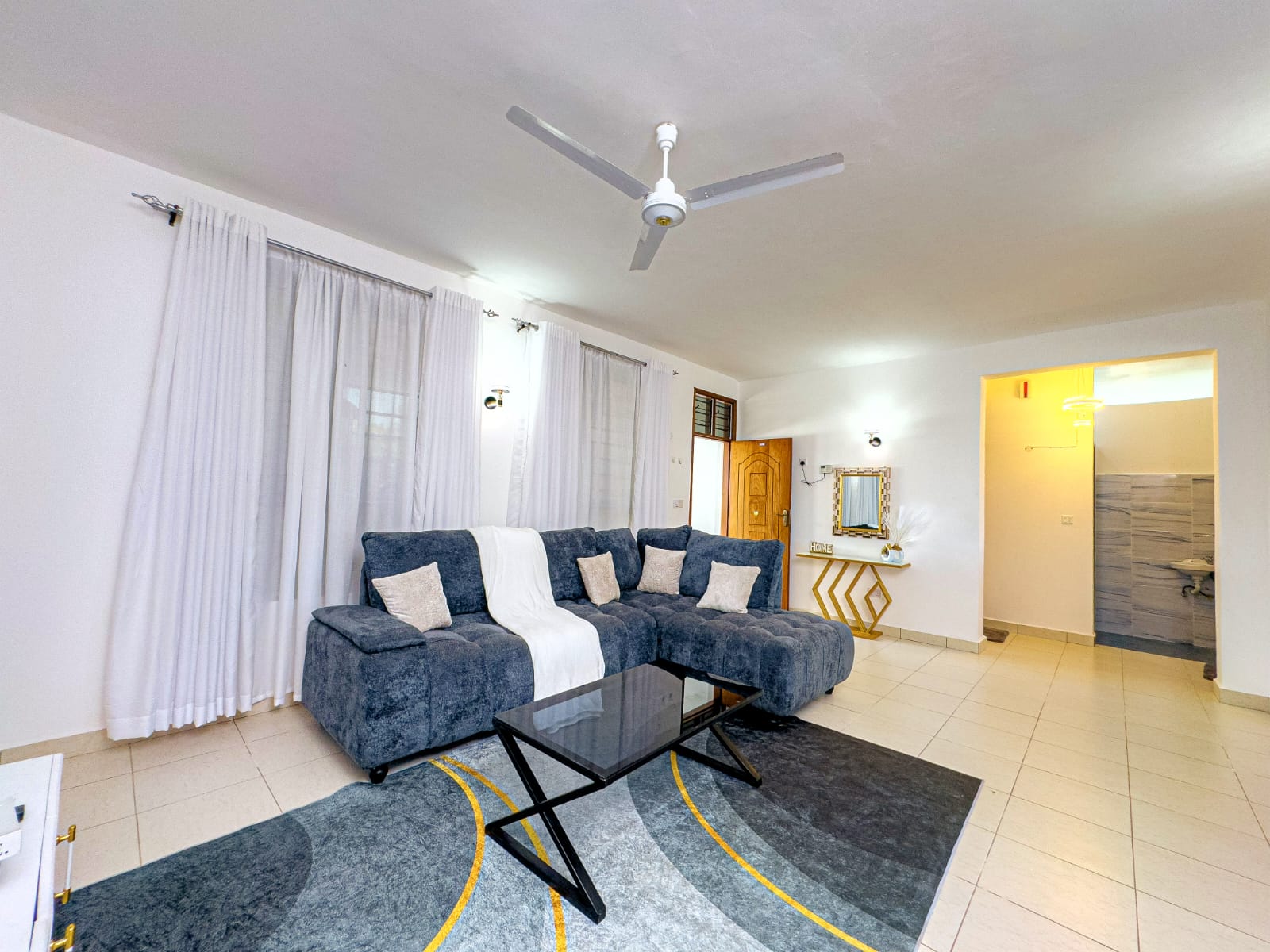 Open-plan lounge